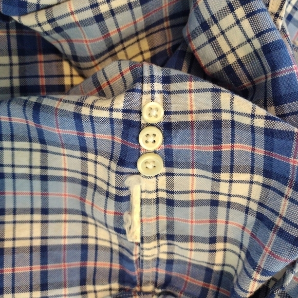 Ralph Lauren - Plaid Oxford Long Sleeves Button Down Shirt - Picture 10 of 12